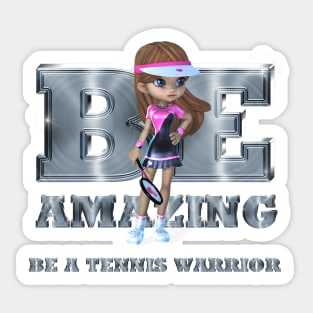 Be Tennis Amazing Sticker